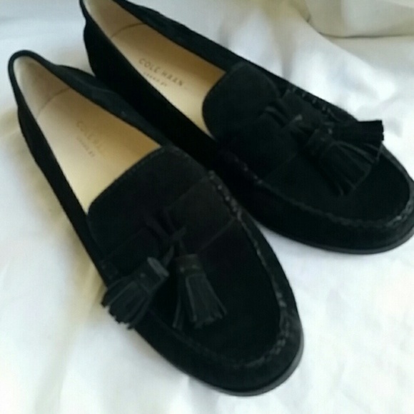 Cole Haan Shoes - Cole Haan Grand 0s suede tassel loafers sz 8.5